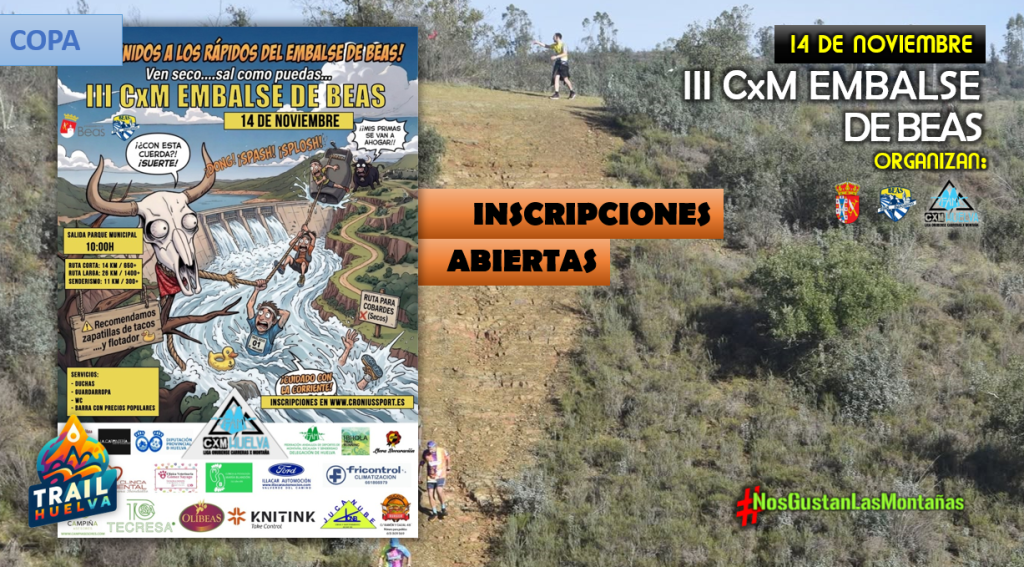 Copa: Inscripciones abiertas CxM Embalse de Beas